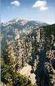 Pohľad z Raxu na Schneeberg